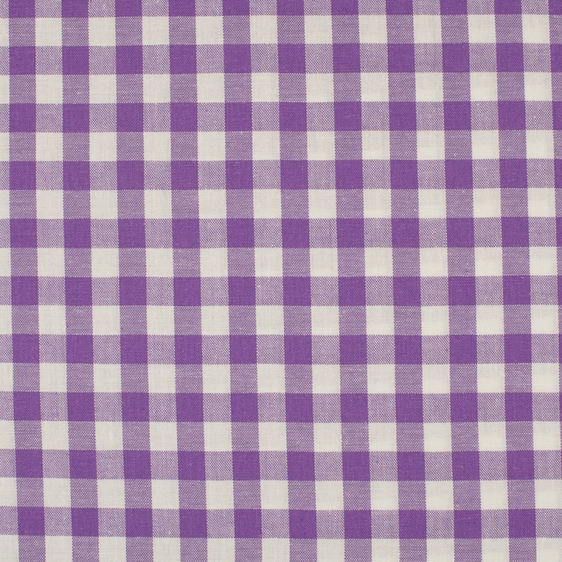 Tissu Grand Vichy 10mm Violet