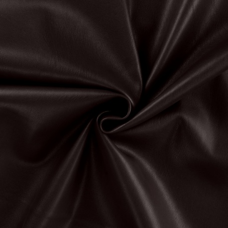 Tissu Simili Uni Marron