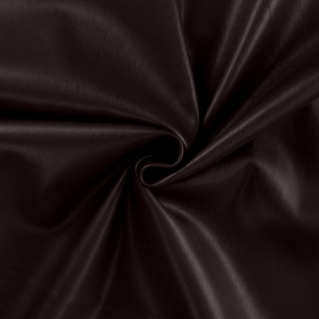 Tissu Simili Uni Marron