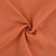 Tissu Double Gaze Pois Orange