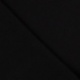 Tissu Bord Cote Uni Noir