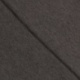 Tissu Bord Cote Uni Marron 