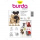 Patron Burda Créative 7904 Animaux en Peluche