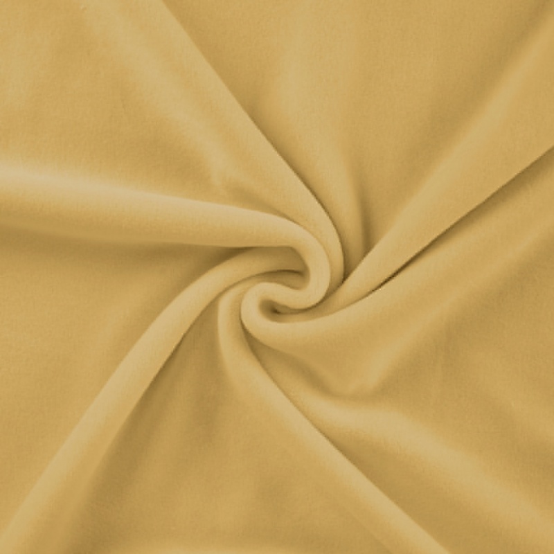 Tissu Velours D'éponge Jersey Bondi Minkee - 240 G/m² - 80% Coton 20% Polyester - Noir - France