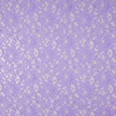 Tissu Dentelle Candy Lilas