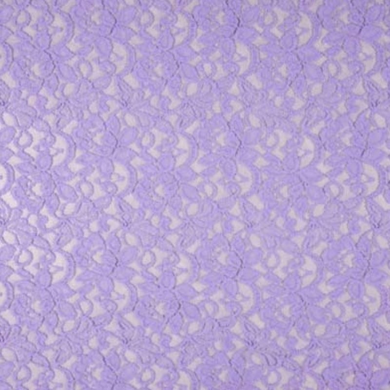 Tissu Dentelle Candy Lilas