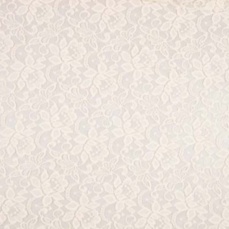 Tissu Dentelle Candy Ecru