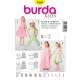 Patron Burda Kids 9460 Robe et Combinaison 92/116