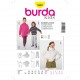 Patron Burda Kids 9482 Coordonnés 104/164