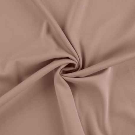 Tissu Viscose Stretch Vieux Rose 