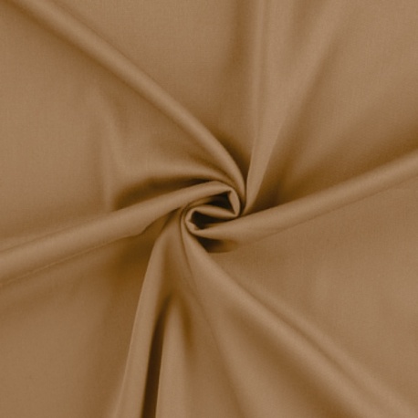 Tissu Viscose Stretch Camel 
