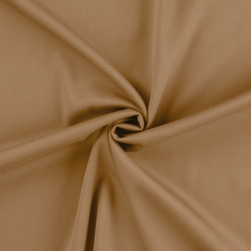 Tissu Viscose Stretch Camel 
