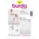 Patron Burda Kids 9649 Robe de Baptême 56/86