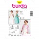 Patron Burda Kids 9757 Robe de Fête 92/128