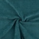 Tissu Jersey Aspect Velours Côtelé Pétrole