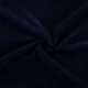 Tissu Jersey Aspect Velours Côtelé Navy