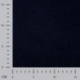 Tissu Jersey Aspect Velours Côtelé Navy