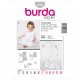 Patron Burda Kids 9804 Robe de Baptême 62/86