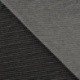Tissu Jersey Aspect Velours Côtelé Gris
