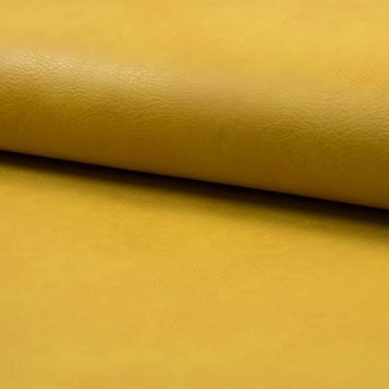 Tissu Simili Vintage Jaune