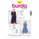 Patron Burda Historique 9473 Robe 98/158