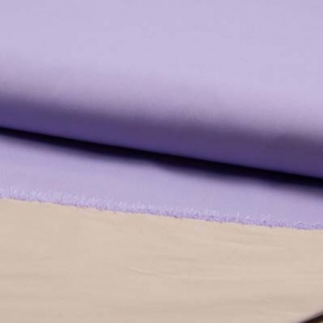 Tissu Polyester Bicolore Beige/Lilas