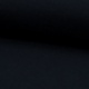 Tissu Bord Côte Coton Gratté Bio Uni Navy