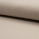 Tissu Bord Côte Coton Gratté Bio Uni Sable