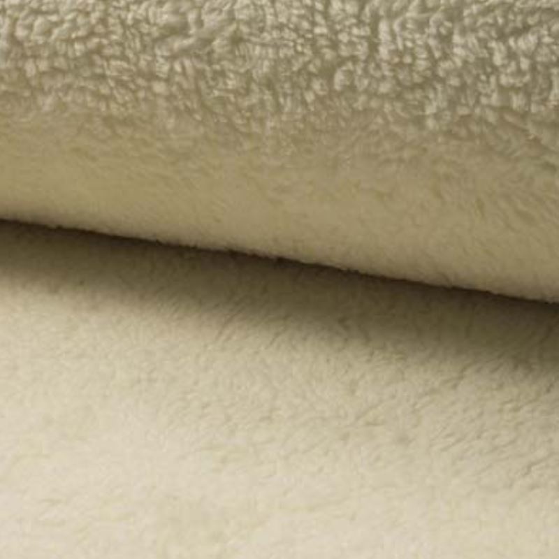 Tissu Teddy Ecru 