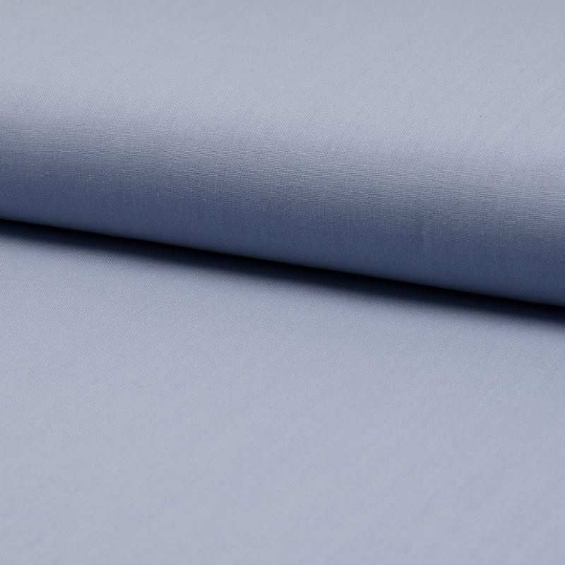 Tissu Coton Uni Bleu Violet 