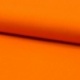 Tissu Popeline Unie Orange 