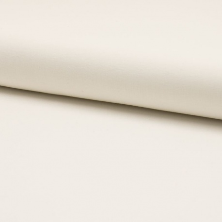 Tissu Coton Uni Ecru 