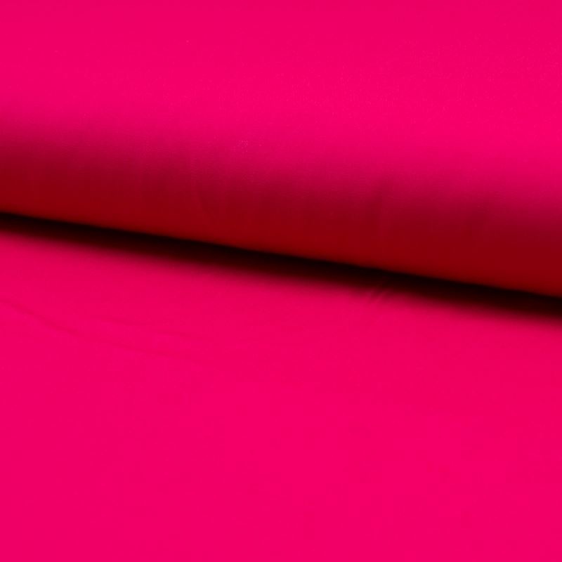 Tissu Popeline Unie Fuchsia