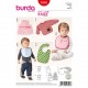 Patron Burda Kids 9395 Bavoir