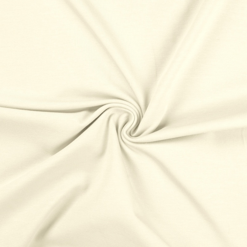 Tissu Jersey Ecru