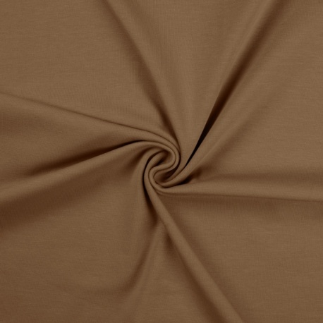 Tissu Jersey Taupe