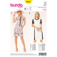 Patron Burda Style 6642 Robe 34/44