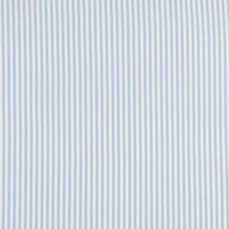 Tissu Bord Cote Rayure 3mm Bleu Blanc