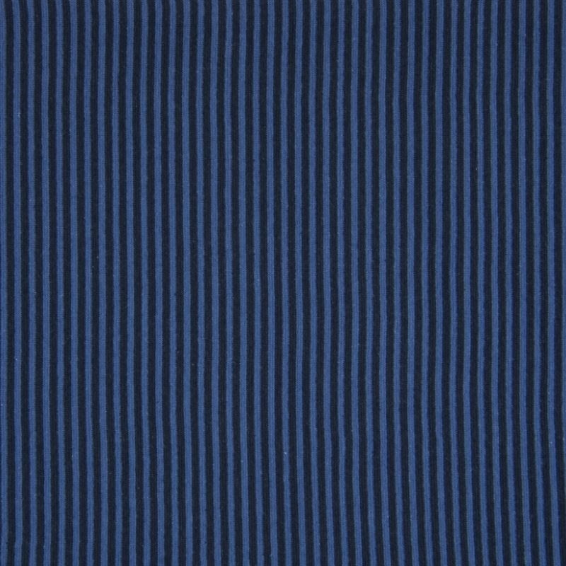 Tissu Bord Cote Rayure 3mm Navy Jeans