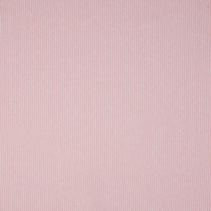 Tissu Bord Cote Rayure 2mm Rose Blanc 