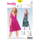 Patron Burda Style 6652 Robe 32/42