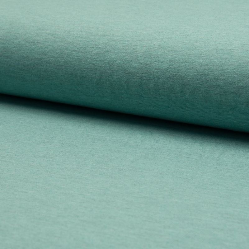 Tissu Jersey Chiné Menthe