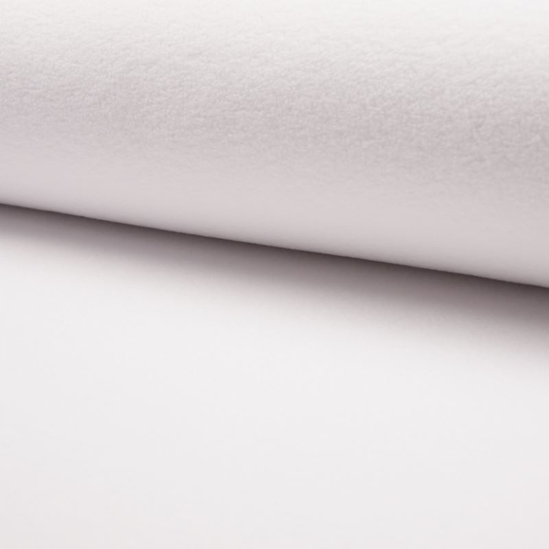 Tissu Polaire Blanc