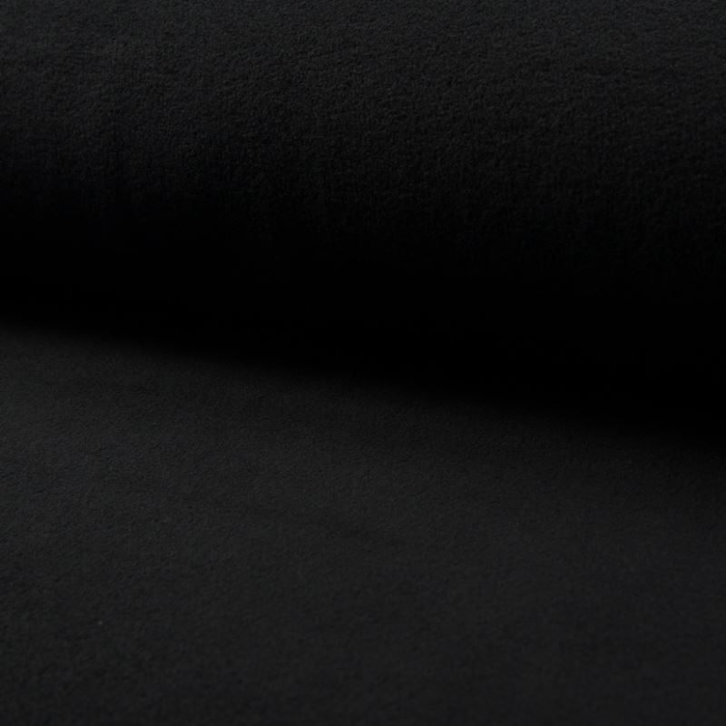 Tissu Polaire Noir