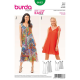 Patron Burda Style 6663 Robe 34/44