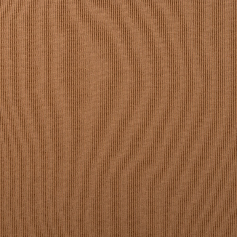 Tissu Jersey Côtelé Florida Caramel