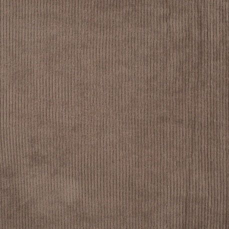 Tissu Jersey Velours Florida Taupe