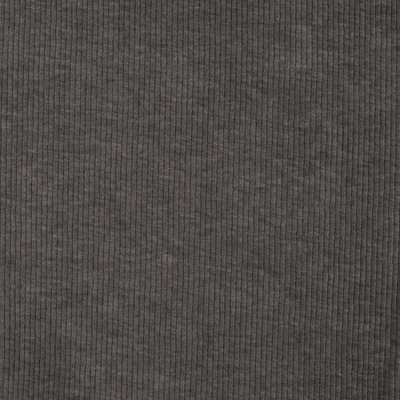 Tissu Jersey Velours Florida Gris Chiné