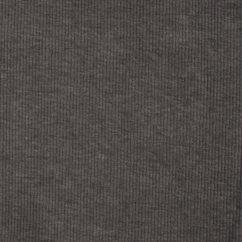 Tissu Jersey Velours Florida Gris Chiné