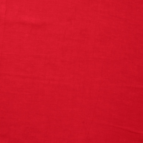 Tissu Viscose Lin Marciano Rouge 